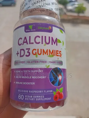 Daynee Calcium+ D3 Gummies for Bone and Teeth Support