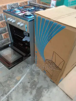 Introducing the Unique Maxi 3+1 Silver Gas Burner + Oven
