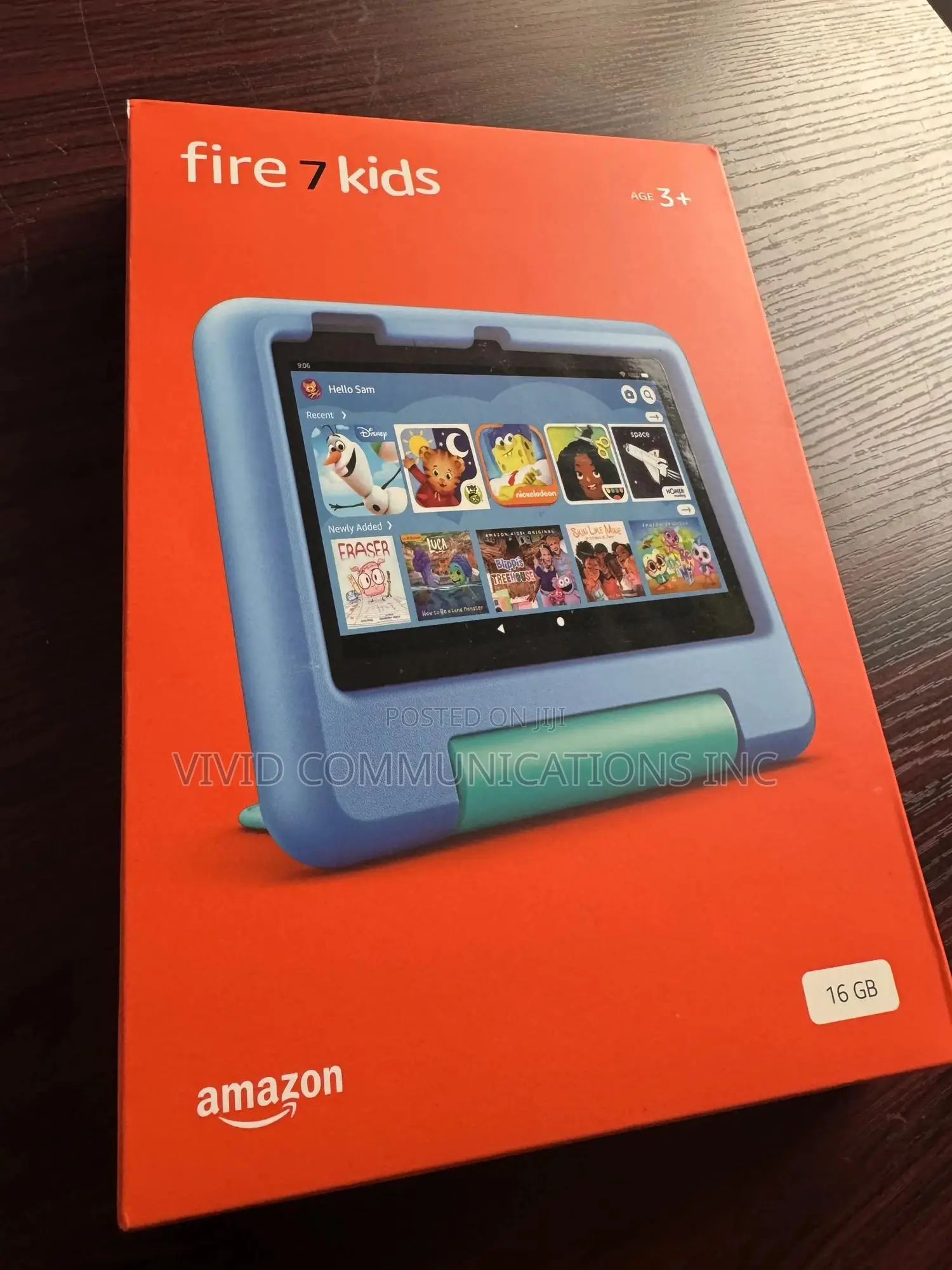 New Amazon Fire 7 16 GB Blue