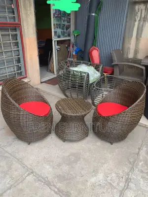 Imported Luxury Outdoor Activities Chars With Centre Table
