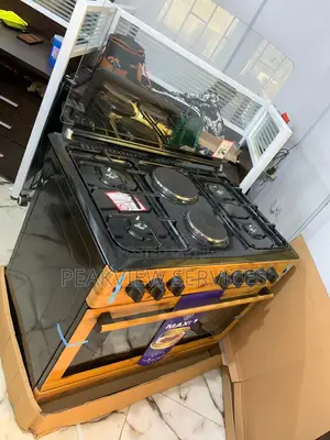 Maxi 90*60 Spacious Capacity Wooden 4+2 Oven Gas Cooker