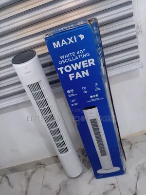 Maxi Cool Wave Adjustable 40" Oscillating Tower Fan