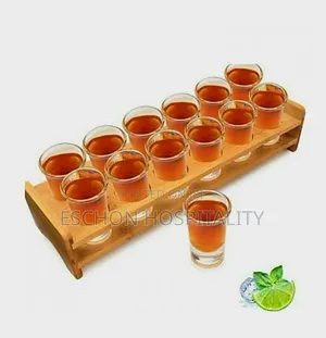 Tequila Shots Glasses With 12 Holes Shots Rack