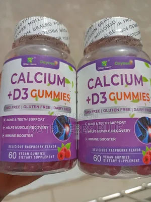 Build Strong Bones With Calcium + D3 Gummies