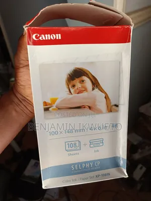 Color Ink and Paper for Canon Selphy Printers
