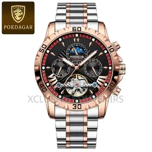 Poedagar Automatic Waterproof Wristwatch With Branded Box