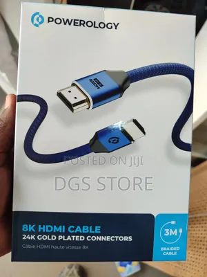 Powerology HDMI Cable Gold 3m