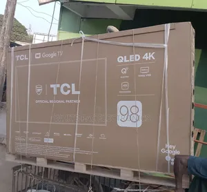 Original> TCL 98"Inch Qled Flameless Smart Tv High Quality