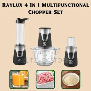 Raylux Multipurpose 4-in-1 Food Processor (Rl210sdf) - 3 L