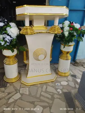 Pulpit, Flower Vases for Church