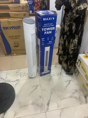 Cool Your Space With a Maxi 40'' Tower Fan - Quiet Powerfu