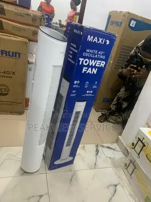 Maxi 40'' Oscillating Tower Fan for Sale - Beat the Heat!