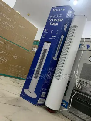 Stay Cool With a Maxi 40'' Tower Fan - Reliable and Durable.