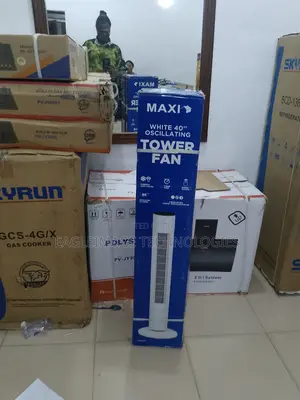 Cool Your Body With Maxi 40' Oscillating Tower Fan(Fz10-22jr