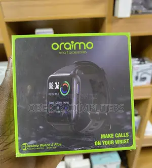 Oraimo Watch 2 Plus Bt Quick Call Ip68 Resistance Smartwatch