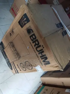 Black 50*50 Gas Cooker + 0ven (Bruhm)