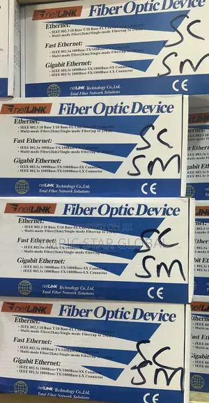 Fiber Media Converter 10/100 And Gigabit Sm/Mm Mode