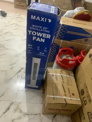 Stylish and Affordable Maxi White 40'' Tower Fan for Sale