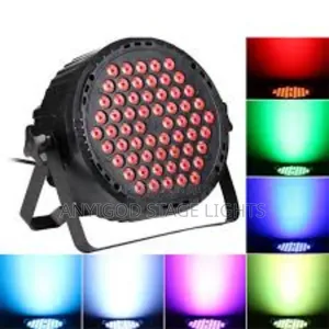 60x1w Colorful LED Flat Par Light