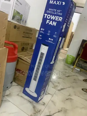 Efficient Maxi 40'' Tower Fan - Stay Cool and Save Energy.