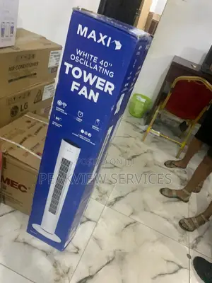 Maxi 40' Oscillating Tower Fan - Sleek and Efficient Cooling