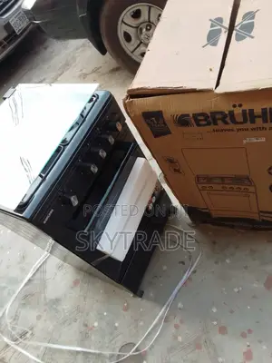 High Quality 3+1 Bruhm Gas Cooker + Oven