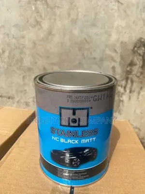 Black Matt Car Paint 1L (Carton of 6)