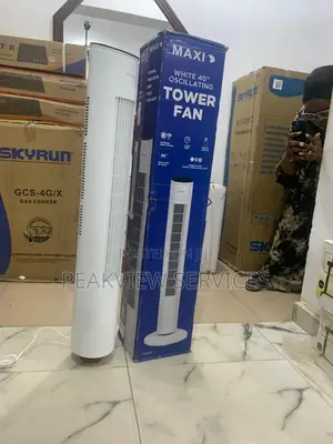 Maxi 40'' Tower Fan - Sleek Design, Powerful Performance!