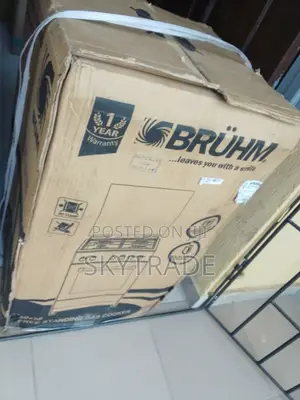 Available Bruhm Gas Cooker 3+1 ( Free Standing Gas Cooker)