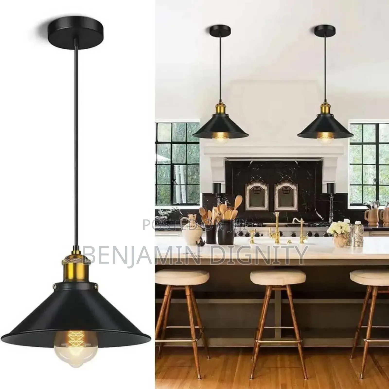 Single Drop Pendant Light