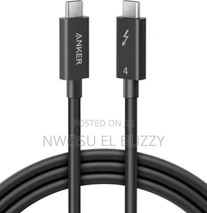 Anker USB-C to USB-C Thunder Bolt 4 100W Cable (6.6 Ft)