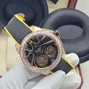 Luxury Jacob and Co Wristwatch With Diamond Stone Head.