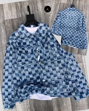 Luxury Jeans Jacket Top for Men