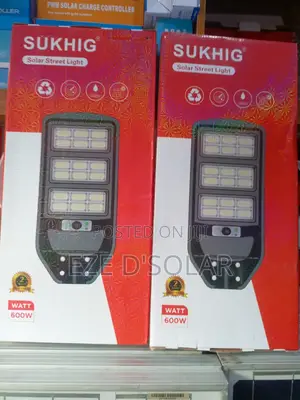 Sukhig 600watts Solar Street Light