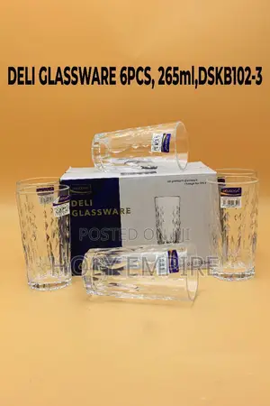 6pcs Water Glass Cup