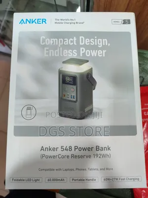 Anker 548 Power Bank Powercore Reserve 192wh 60,000mah