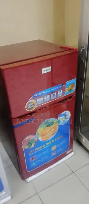 Polystar Double Door, Table Top Refrigerator, 80 Liters