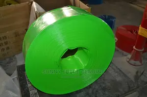 Lay Flat Discharge Hose,Grey PVC Discharge Hose