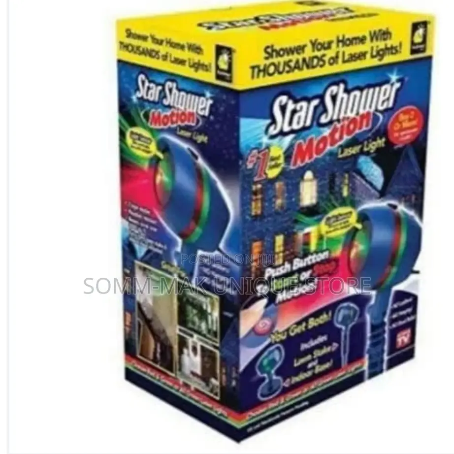 Projector Star Shower Laser Light