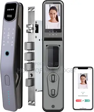 Smart Video Door Lock, Biometric Fingerprint Wifi Door