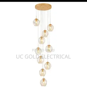 Modern Minimalist Magic Bean Chandelier
