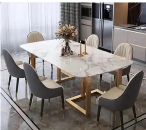 Luxury Furnitures Dinining Table With 6 Chair