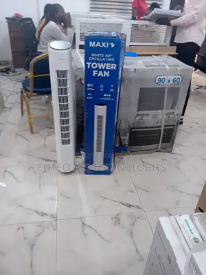 Maxi 40" Oscillating Tower Fan High Efficiency