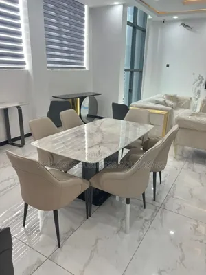 Marble Dining Table With 6 Chairs
