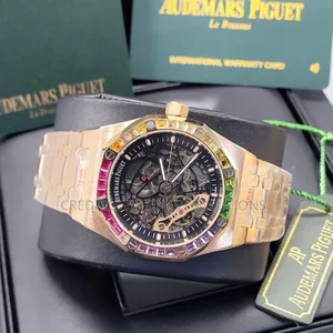 Wrist Watch *Ap Colored Stone Automatic Chain.