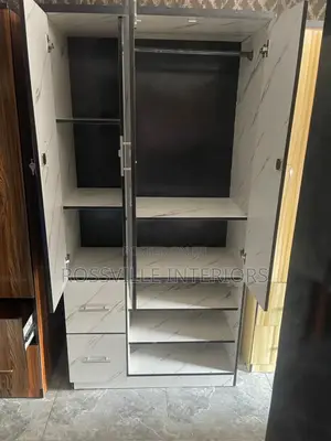 Chic 3ftby6ft MDF Wardrobe