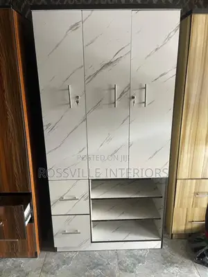 Chic 3ftby6ft MDF Wardrobe
