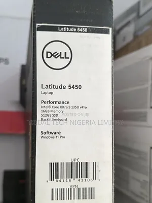 New Laptop Dell Latitude 5450 16GB Intel Core Ultra 5 SSD 512GB
