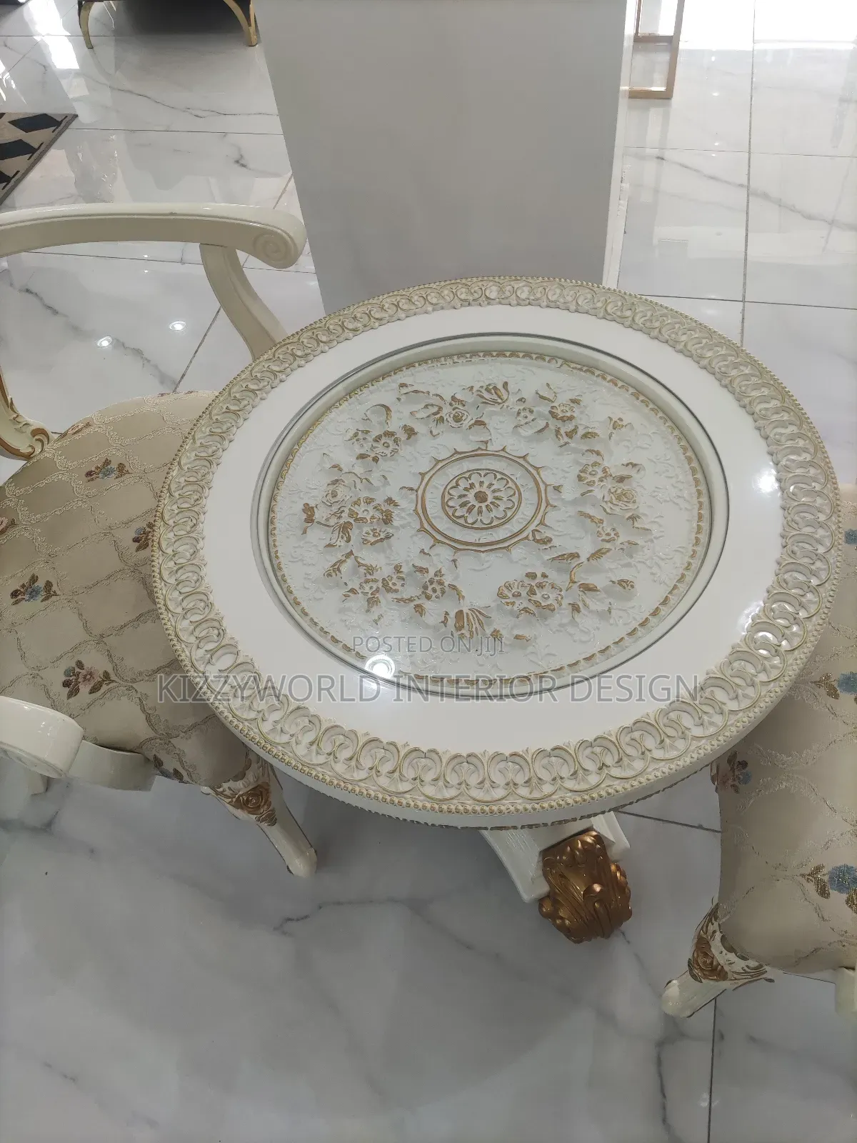 Imported Royal Console Table Set
