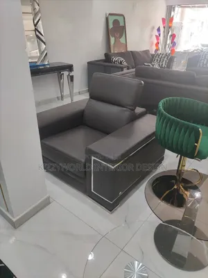 Pure Leather Sofa Chair.